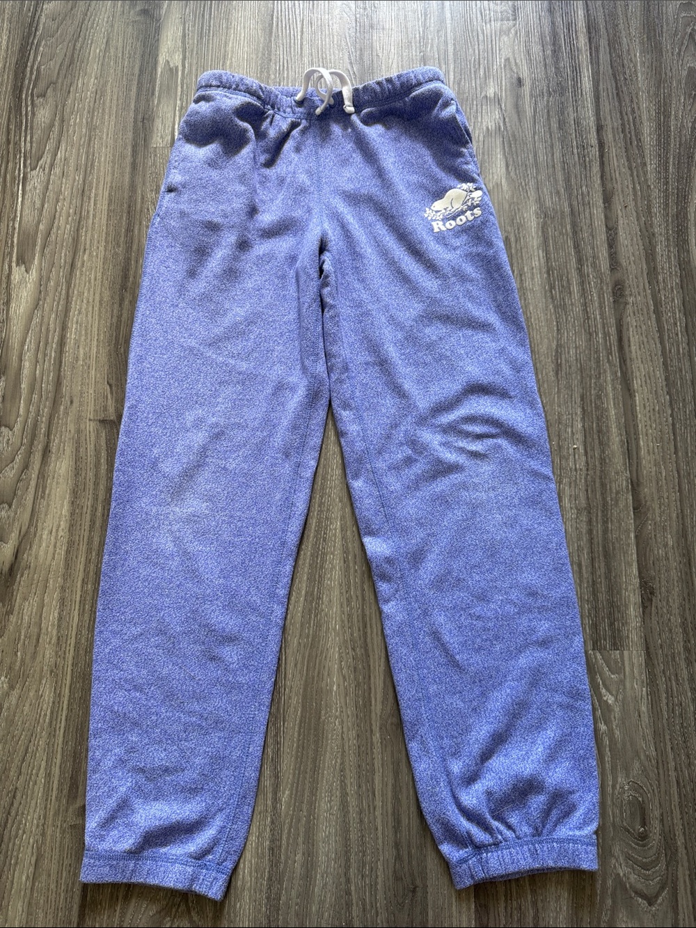 Roots Kids Lavender-Blue Sweatpants with Drawstring